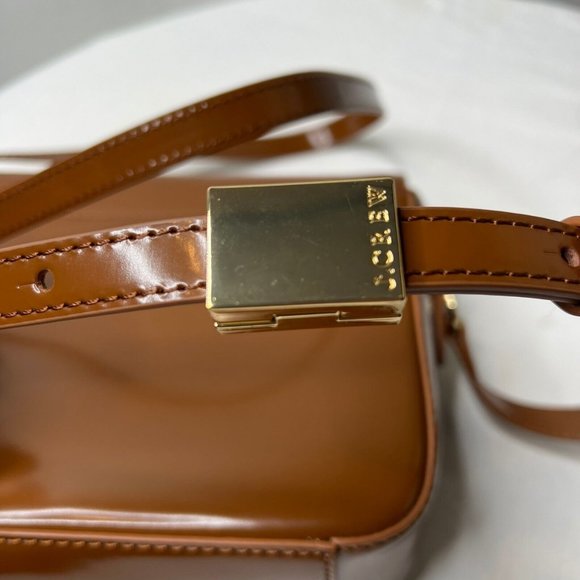 COPY - J.Crew Womens $198 Edie Italian Leather Bag Glazed Pecan BP508 Purse - Picture 10 of 10